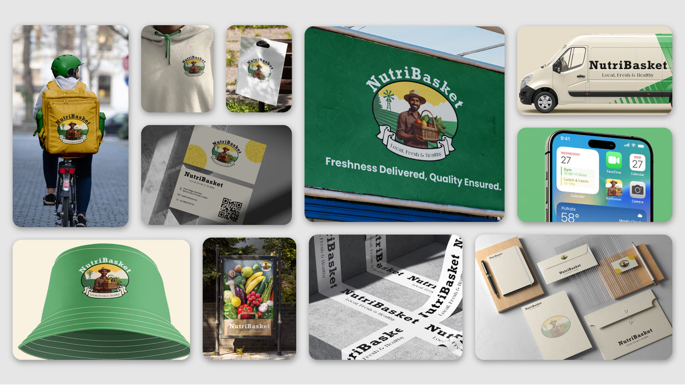 Bento grid portfolio layout — frame 4