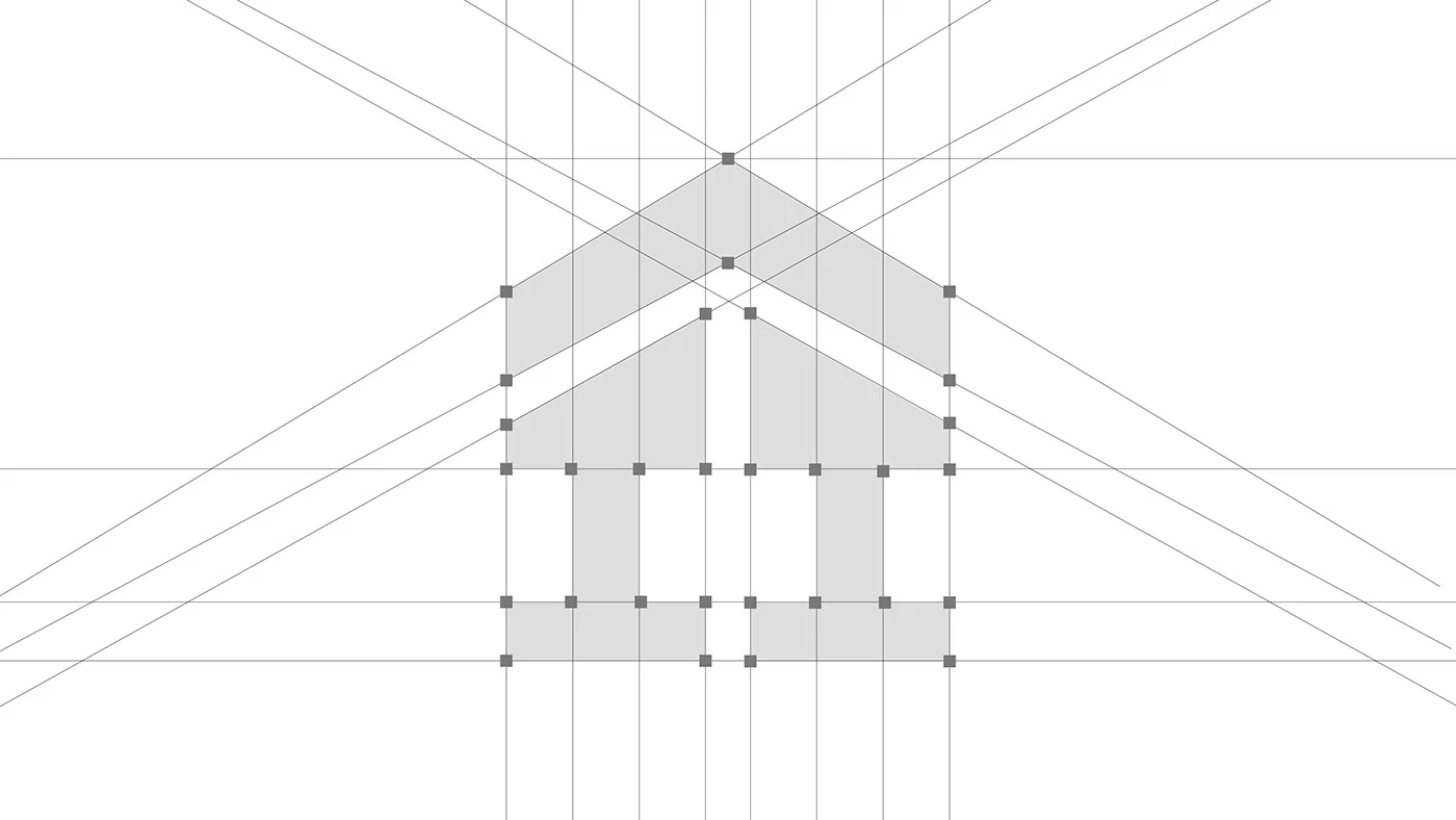 BuildUp Construction brand identity — frame 4