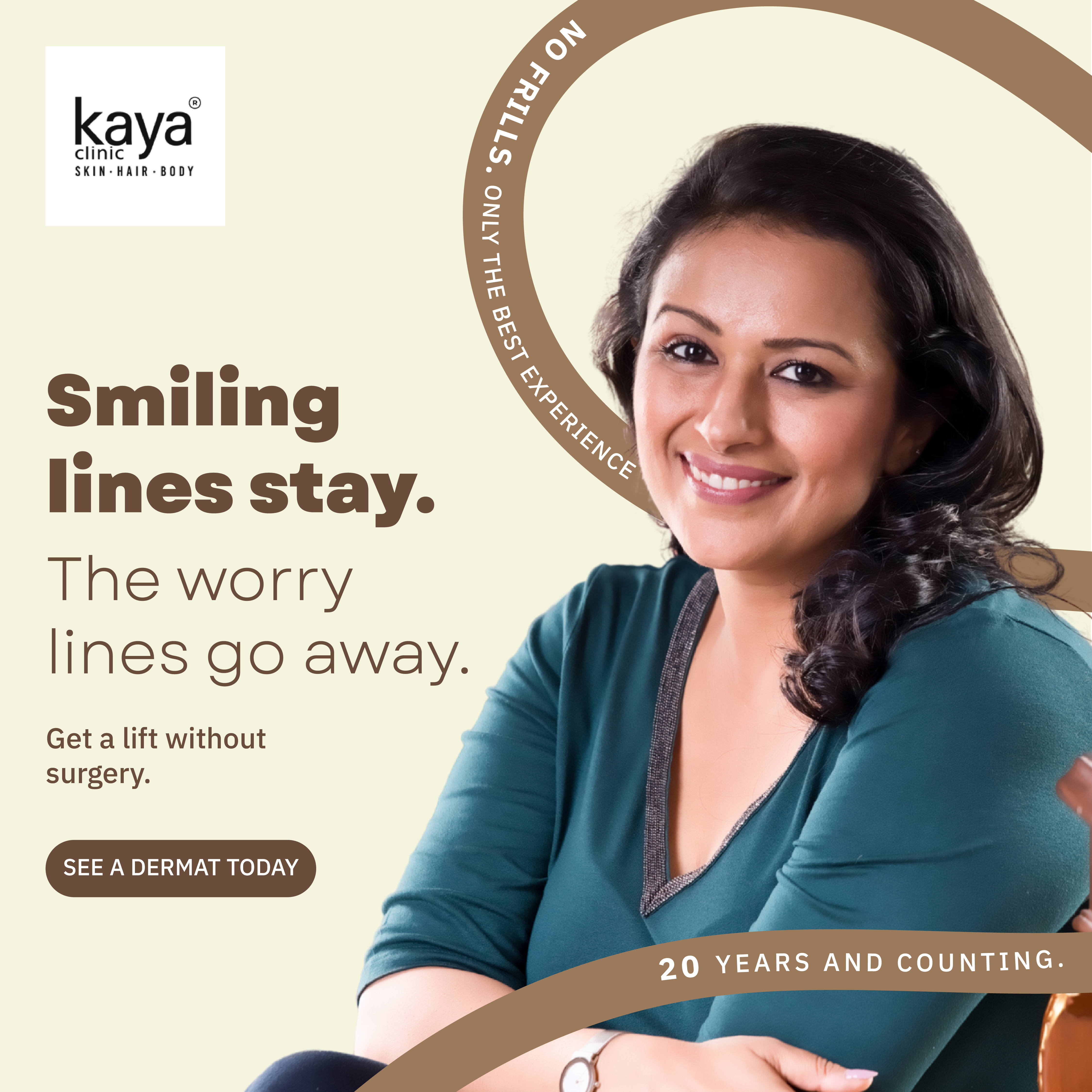 Kaya Clinic campaign creative — frame 27