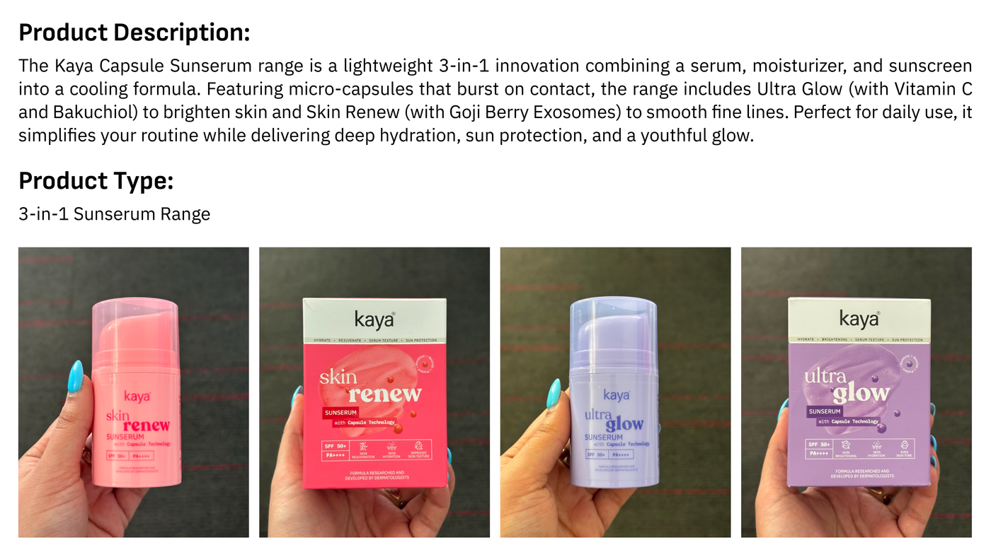 Kaya Clinic product packaging design Part 2 — frame 6
