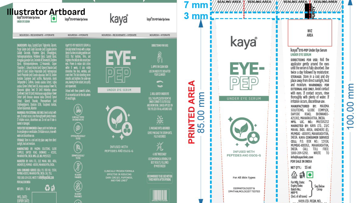 Kaya Clinic product packaging design Part 2 — frame 22