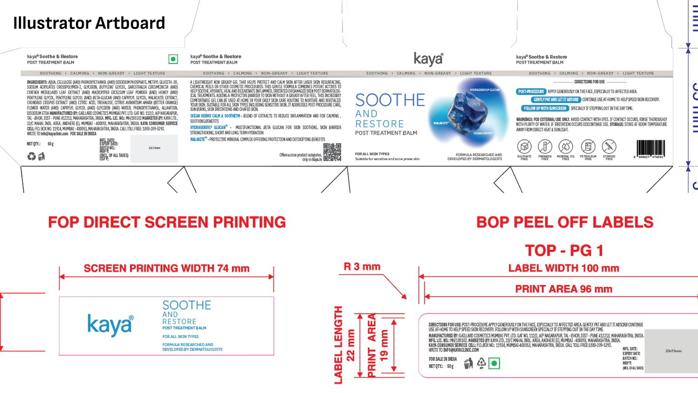 Kaya Clinic product packaging design Part 2 — frame 33