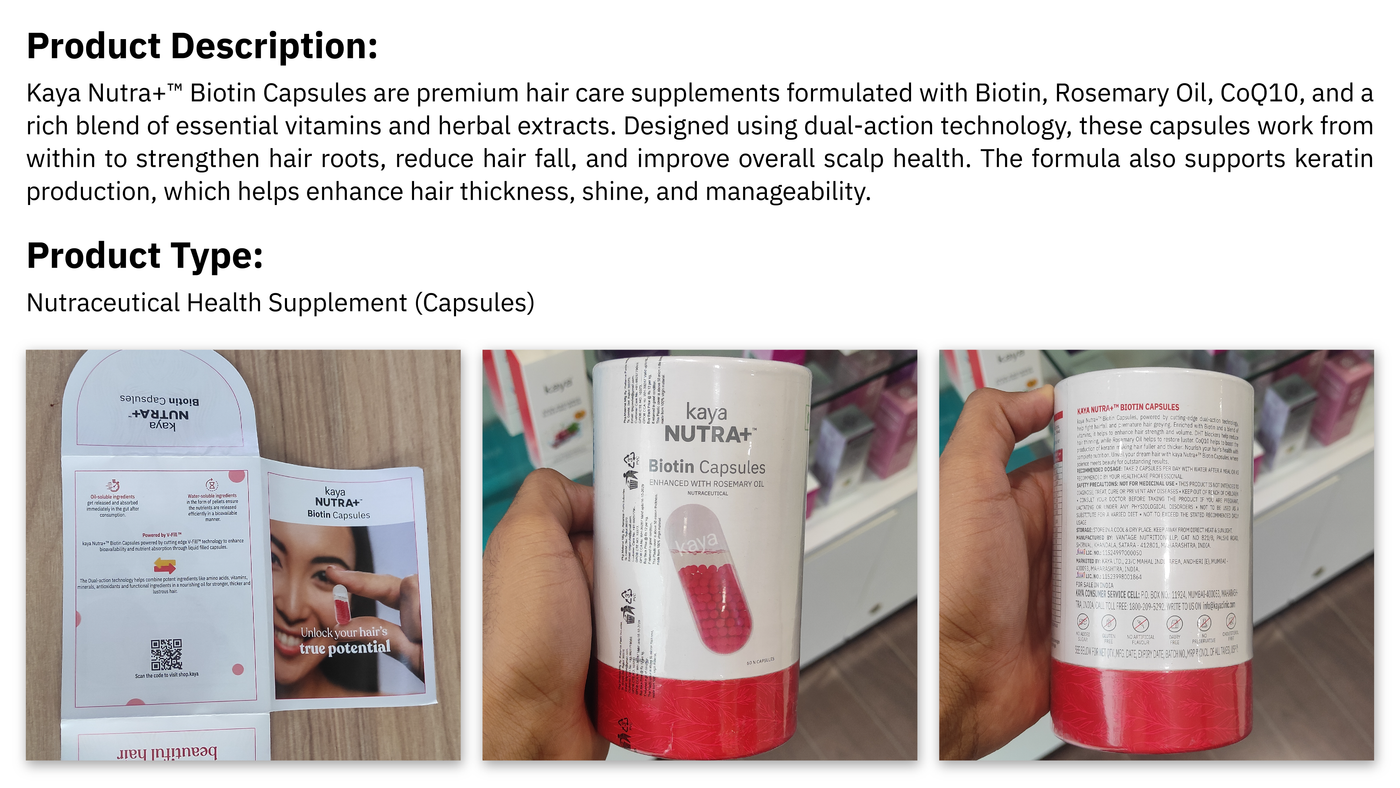 Kaya Clinic product packaging design — frame 11