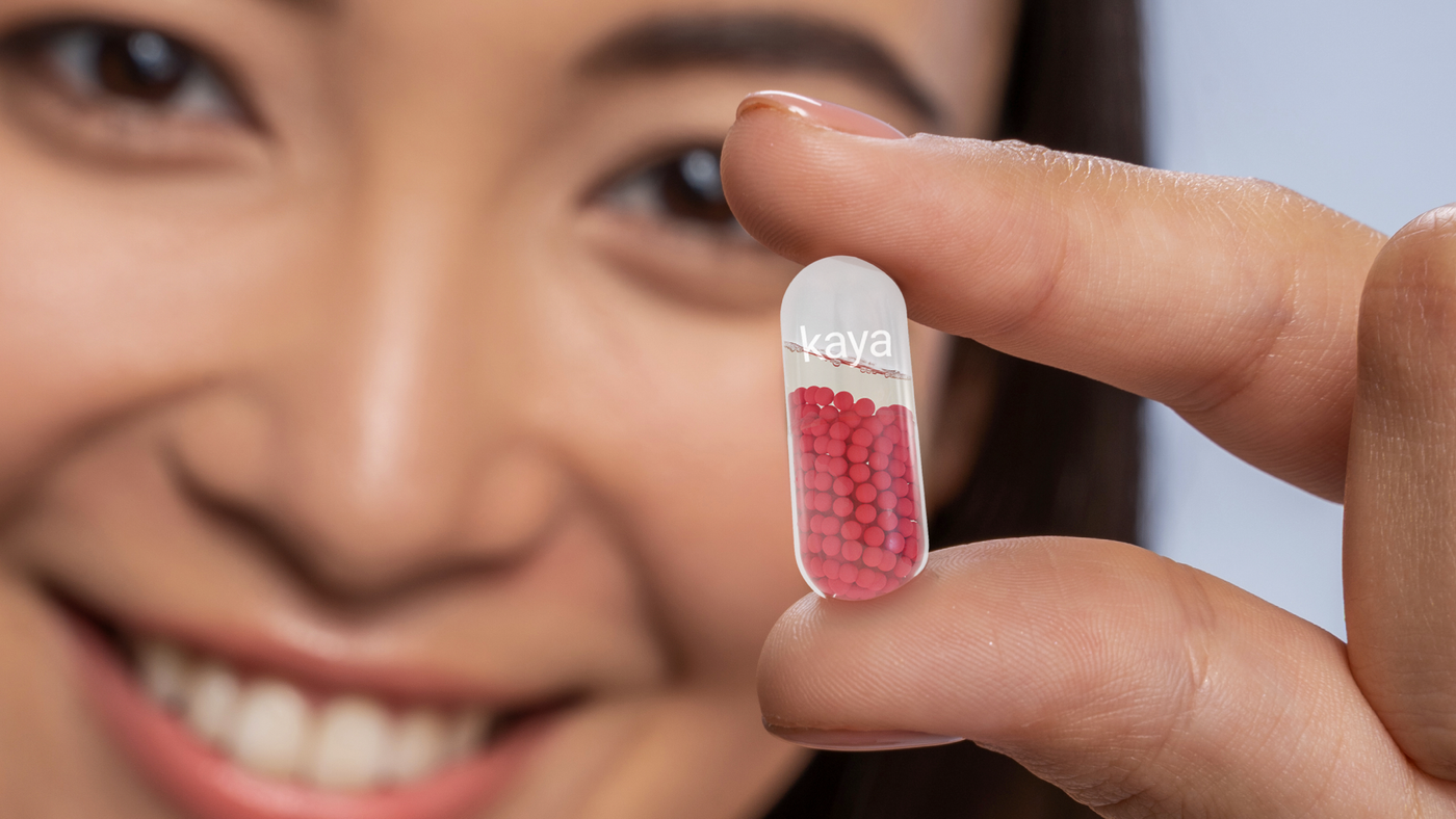 Kaya Clinic product packaging design — frame 13