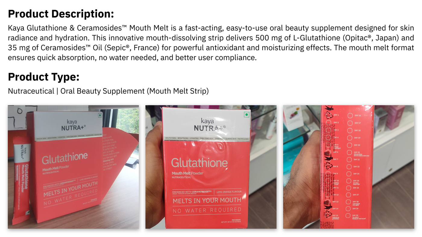 Kaya Clinic product packaging design — frame 26