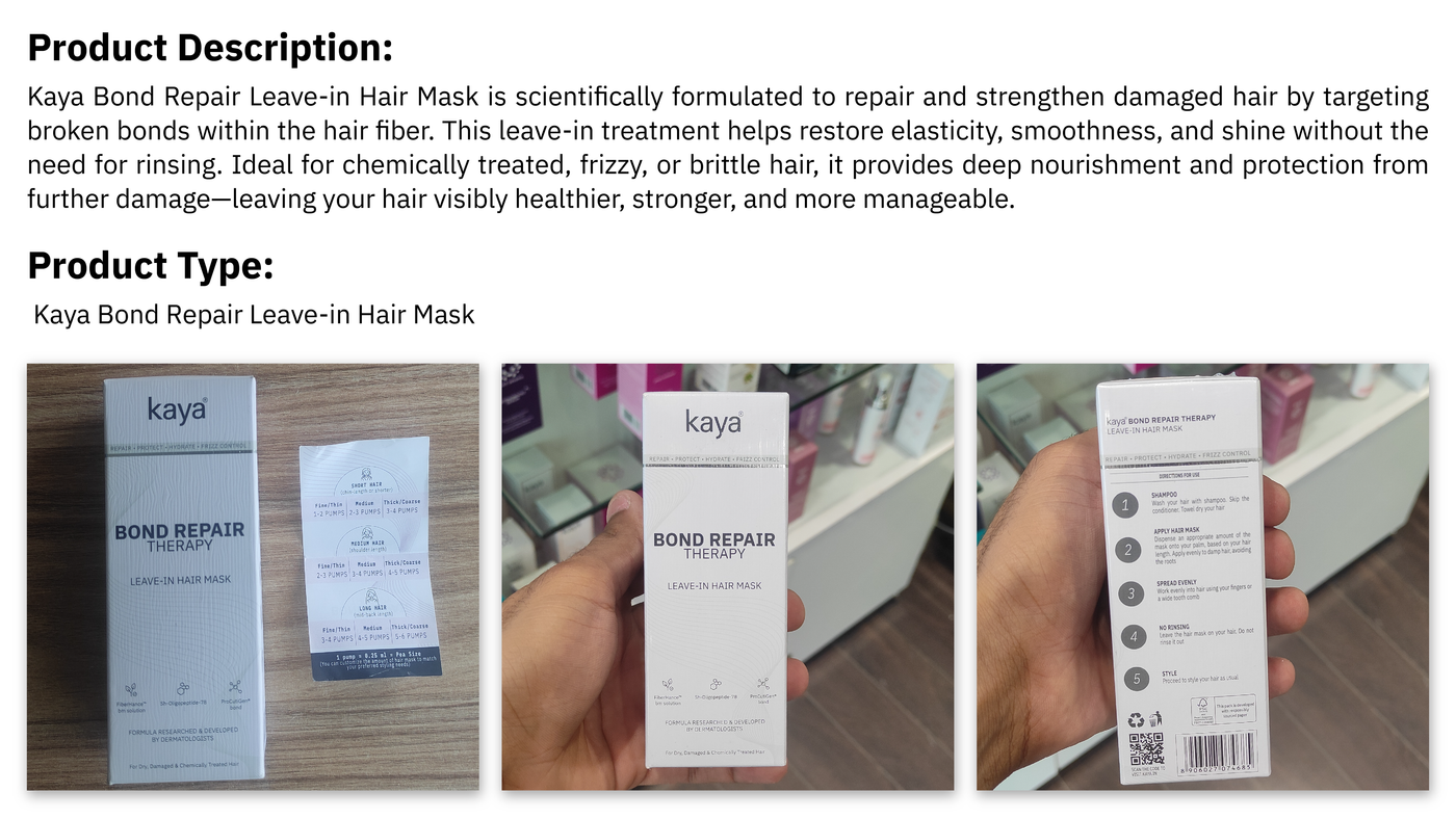 Kaya Clinic product packaging design — frame 31