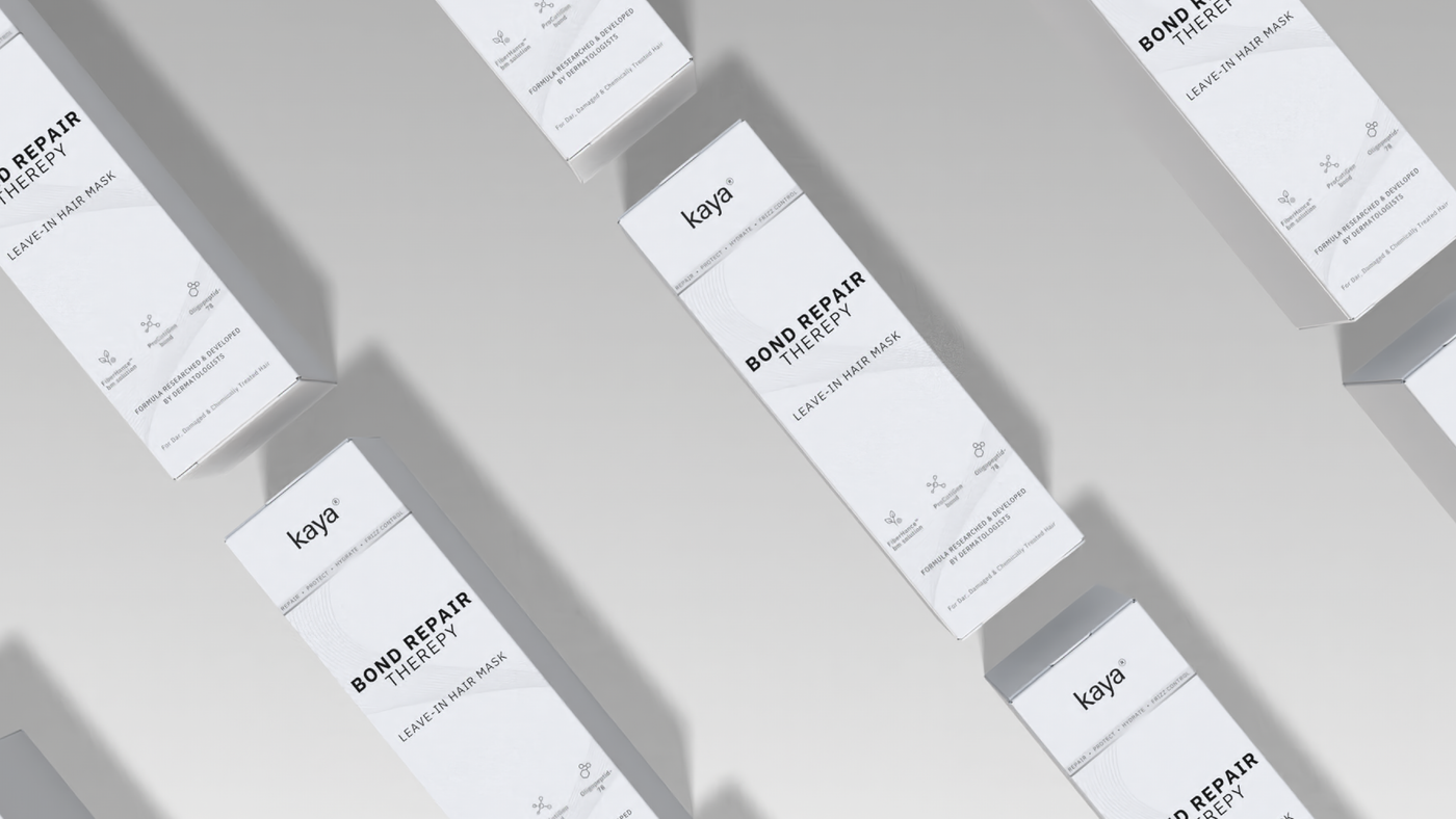 Kaya Clinic product packaging design — frame 33