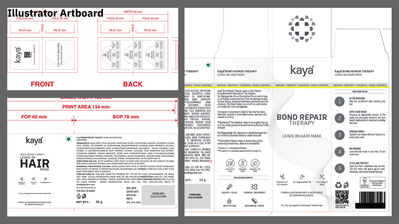 Kaya Clinic product packaging design — frame 34