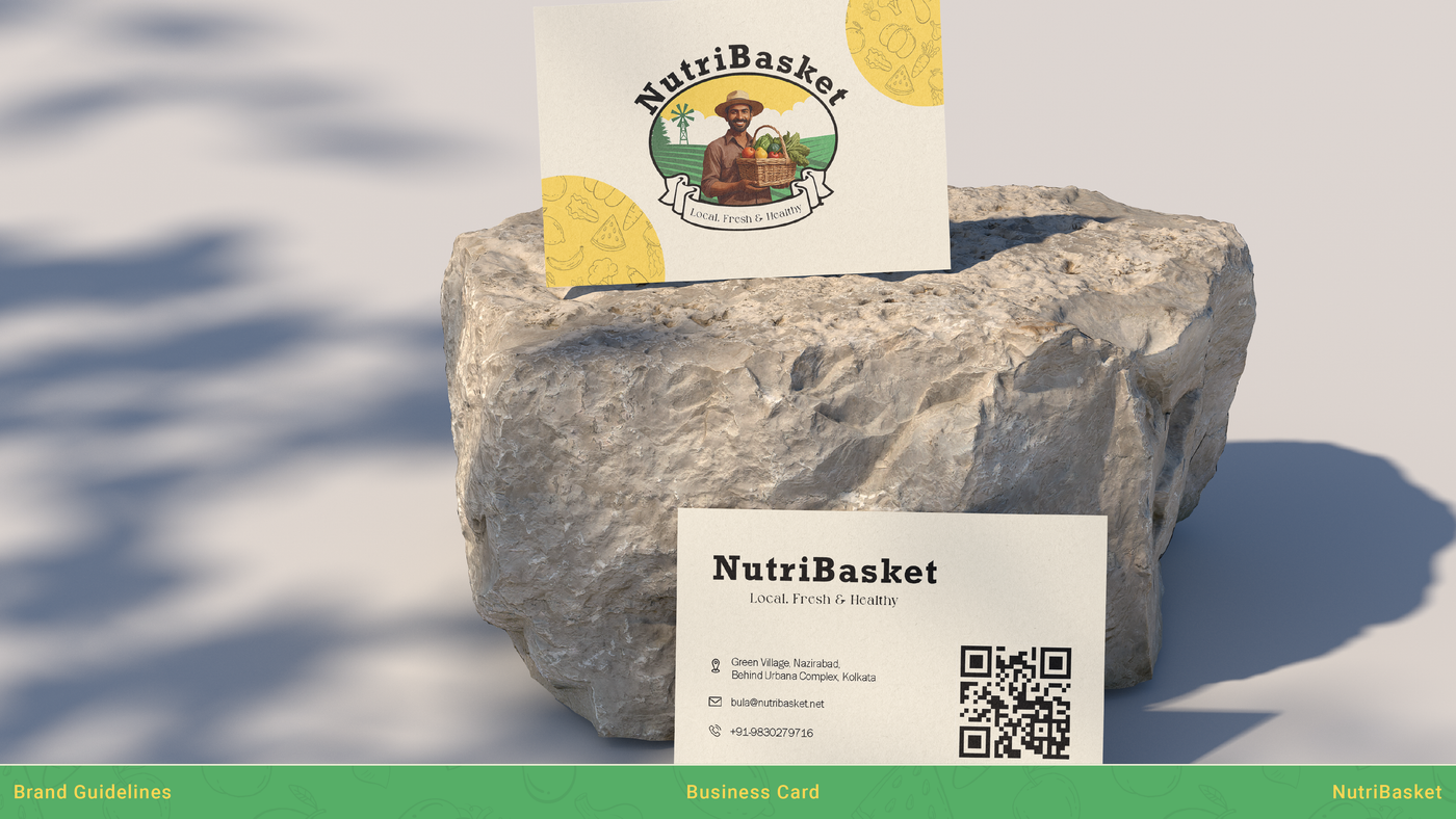NutriBasket brand identity and packaging — frame 25