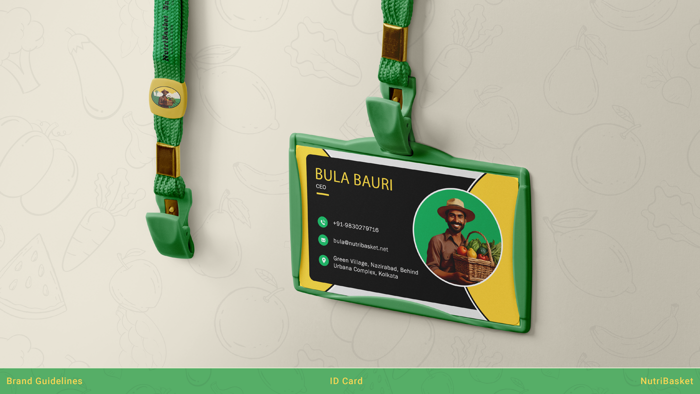 NutriBasket brand identity and packaging — frame 27