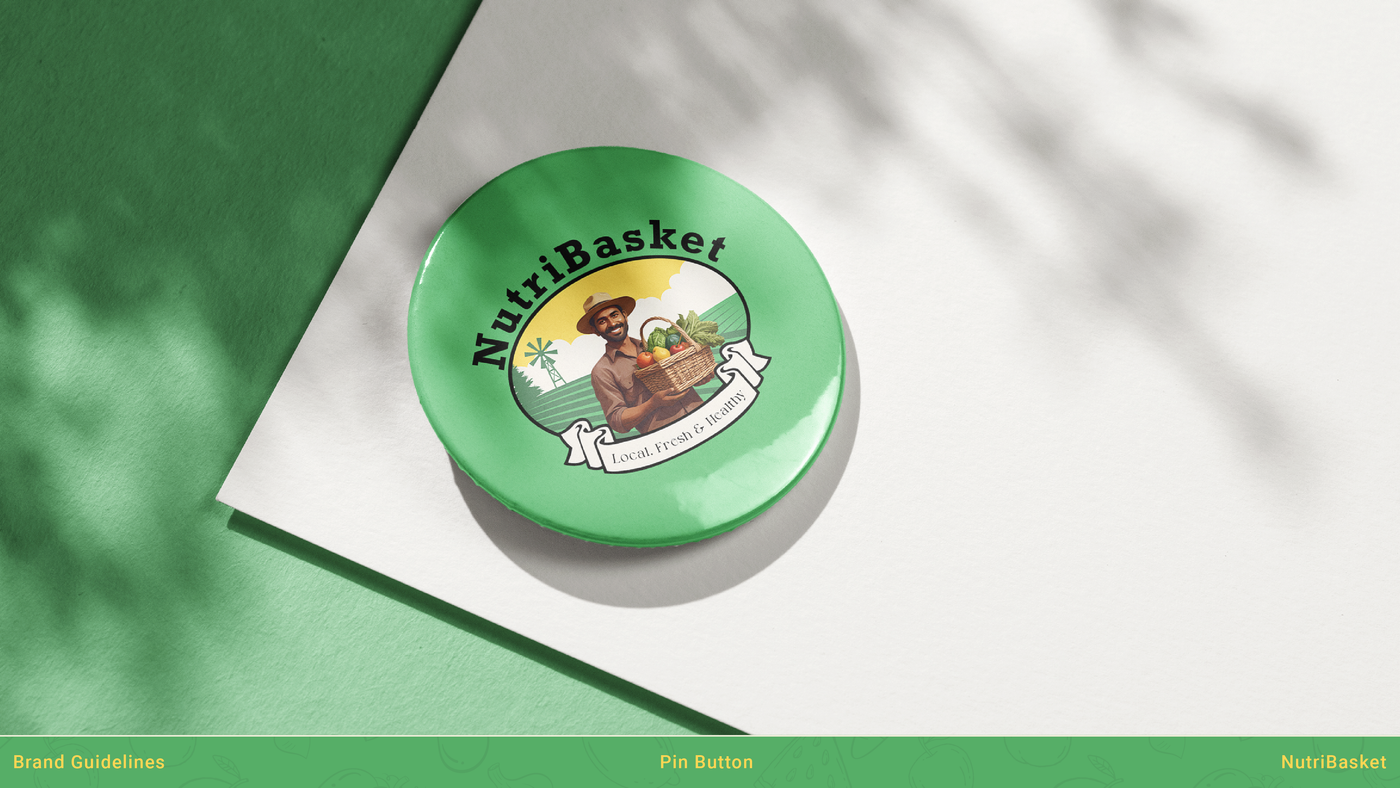 NutriBasket brand identity and packaging — frame 49