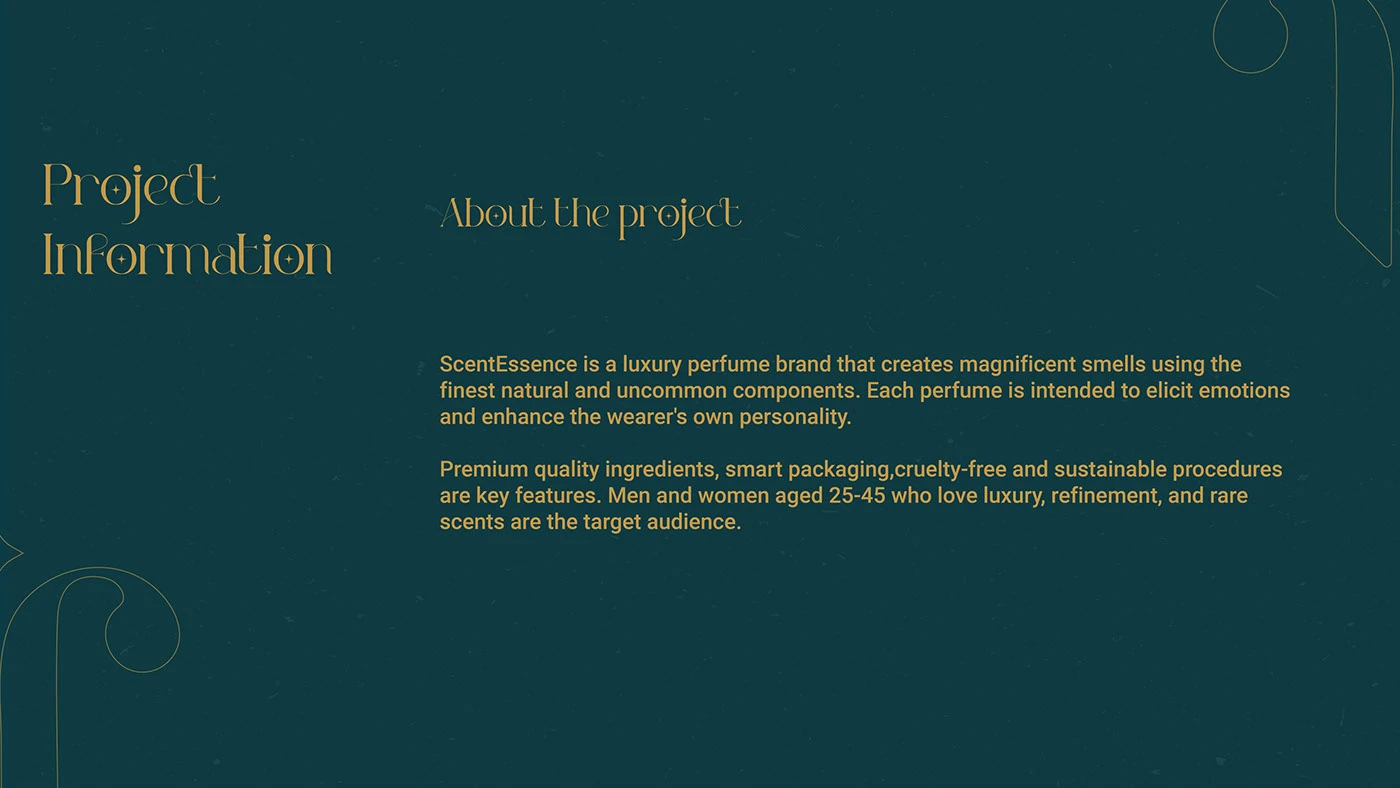 Perfume branding and packaging design — frame 2