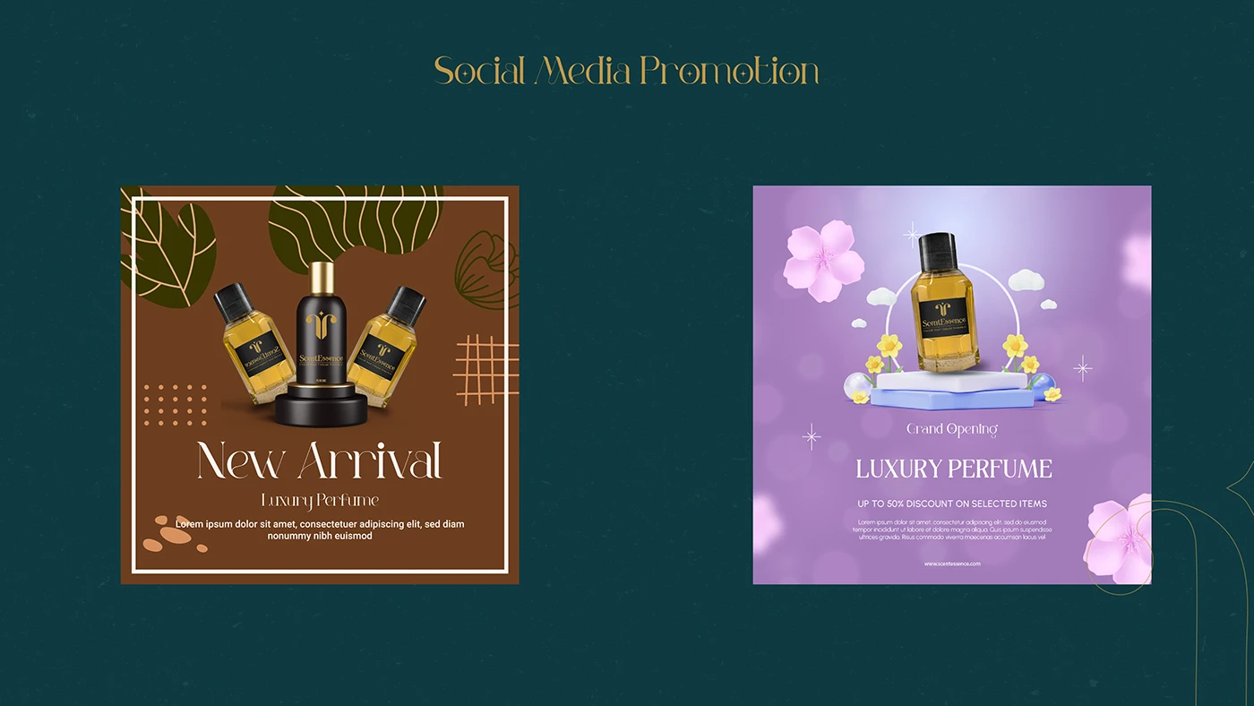 Perfume branding and packaging design — frame 12
