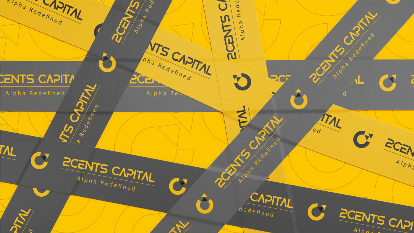 2Cents Capital brand guideline slide — frame 3